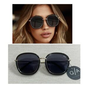 NWT Quay “DREAMY WAYS” blk/smoke Sunglasses